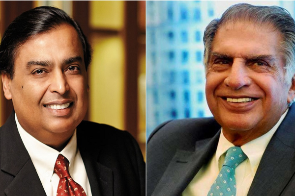 Ratan Tata And Mukesh Ambani