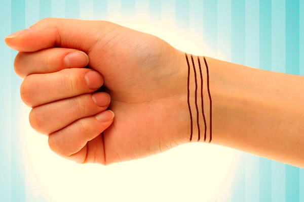 Identify Your Luck From Bracelet Lines On Wrist