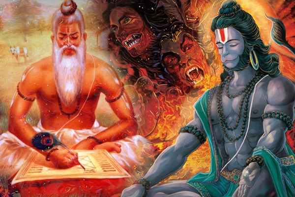 Rishi And Hanuman Ji