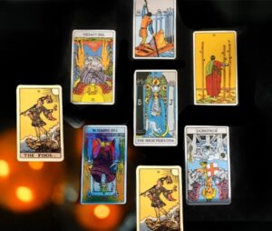 8-card relationship tarot spread