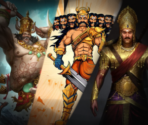 Ravaan in his diffrent avtaars