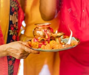 kaal prarambh pooja ki thali