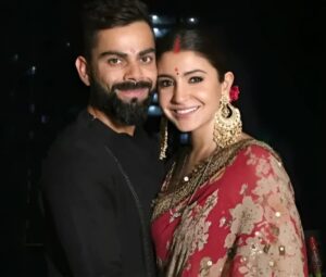 karwa chauth manate huye virat kholi aur anushka sharma