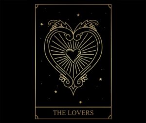 The Lovers card