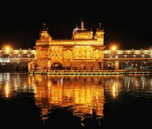 Golden temple on Guru Nanak Jayanti