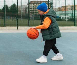 Boy Playing Football