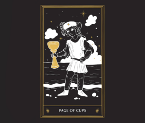 page of cups