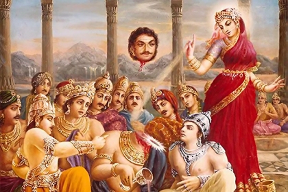 Vishnu ne Rahu ka Sir Kata