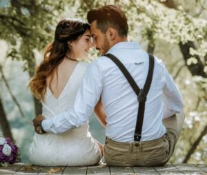 Partner Hugging Each Other