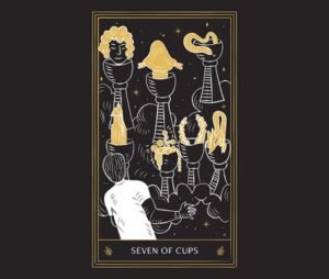 Seven of Cups Tarot Card