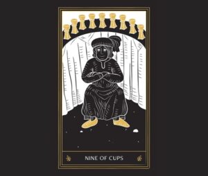 Nines of Cups Tarot Card