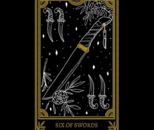 Six of Swords Tarot Card