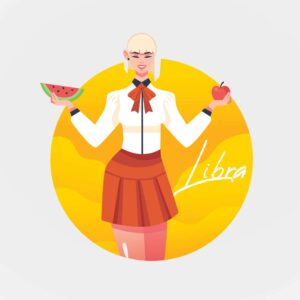 Libra Sign Girl