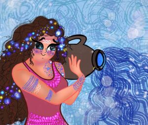 Aquarius Sign Girl