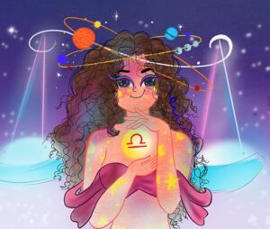 Libra Sign Girl