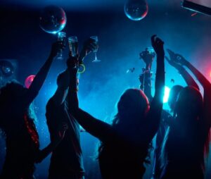 Couples Enjoying Party