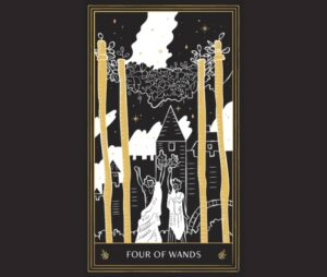 Four of Wands Card