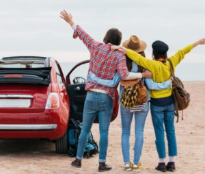 Happy People in Vacation