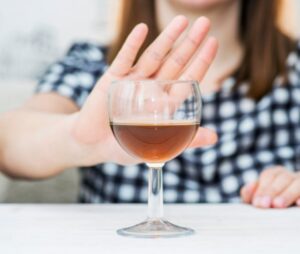 Say a big NO to alcohol 