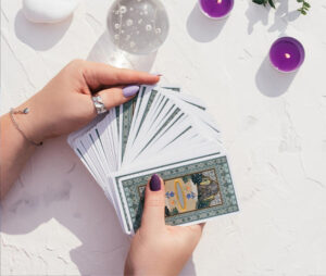 Shuffle the tarot deck