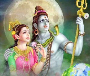 Lord Shiva and Goddess Parvati