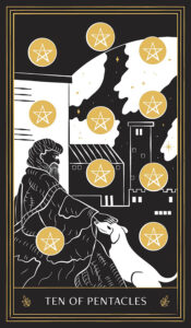 Ten of pentacles