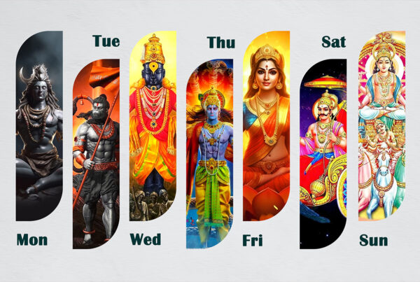 seven days hindu gods days of the week