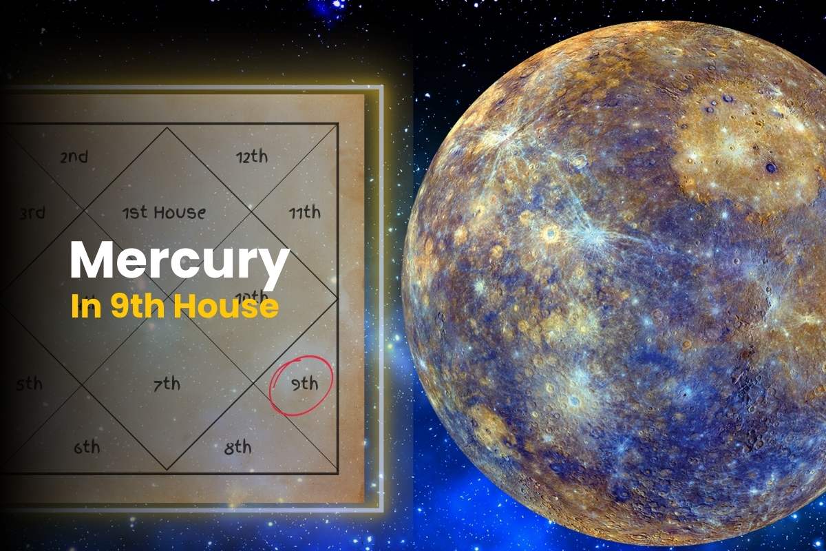 Mercury in 9th House