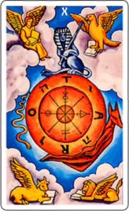 wheel-of-fortune tarot card