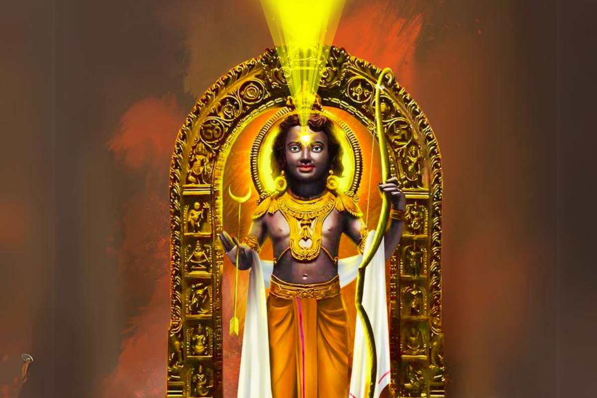 Surya Tilak In Ram Temple 