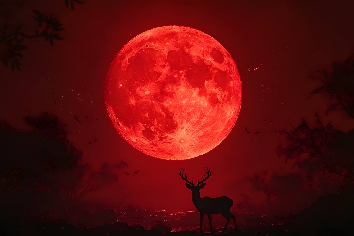 Blood Worm Moon 2025 First Lunar Eclipse Of The Year!