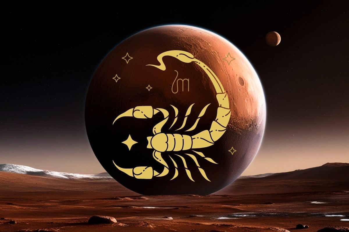 Mars in Scorpio by instaastro