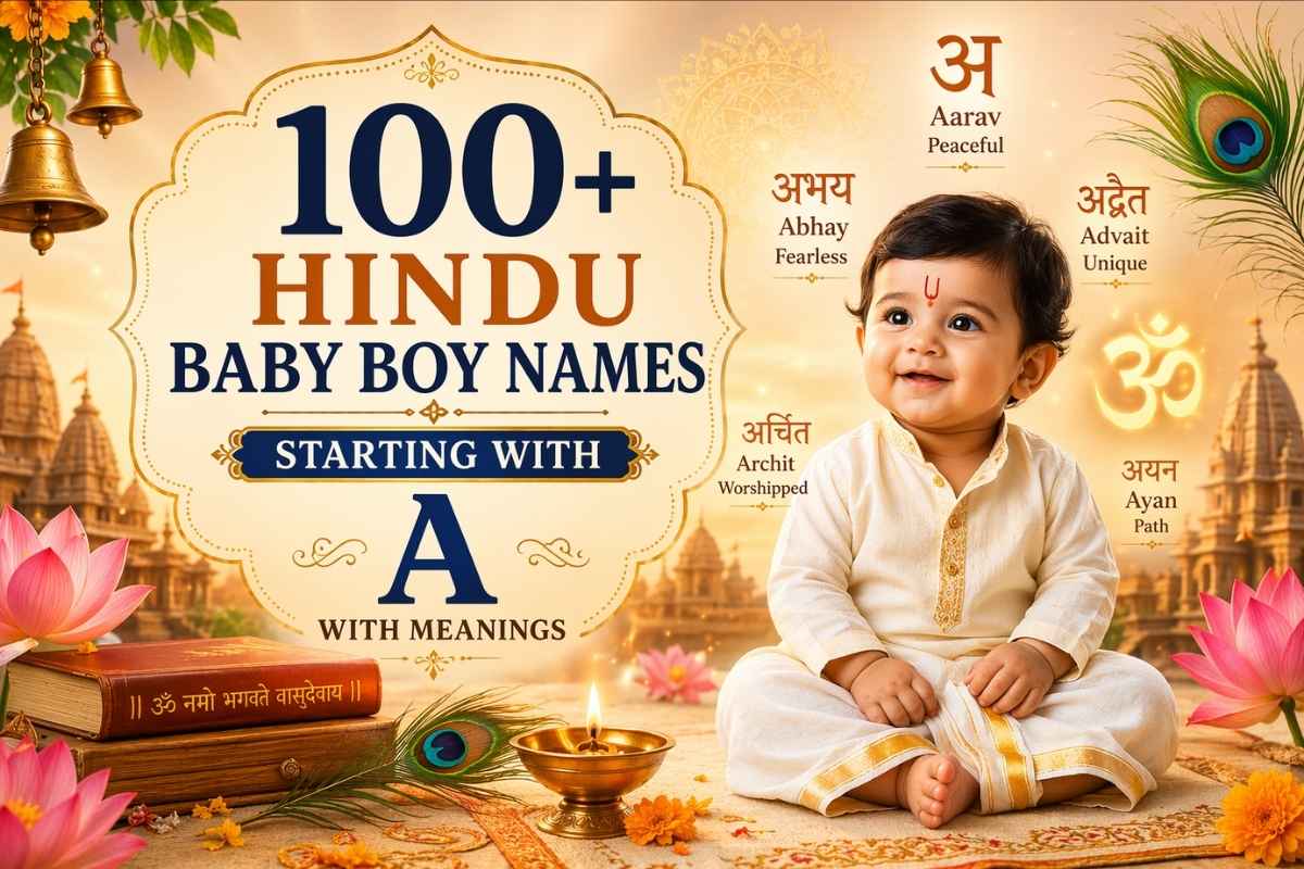 100+ Hindu Baby Boy Names Starting with A With Meanings by instaastro